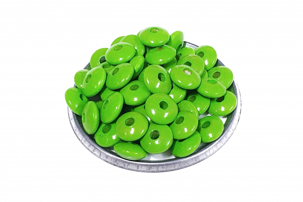 Linsen gelbgrün 10mm (1x50 Stück)